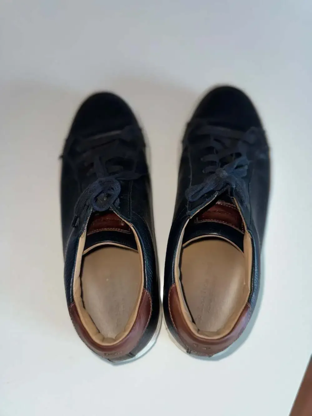 To Boot New York Devin Leather Sneakers Size 11